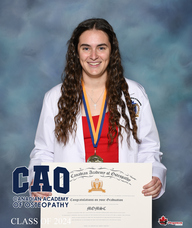 Book an Appointment with Alyssa Gagne for Osteopathy